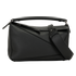Medium Puzzle, &pound;1,800, Handbags, Black, Leather, Front view